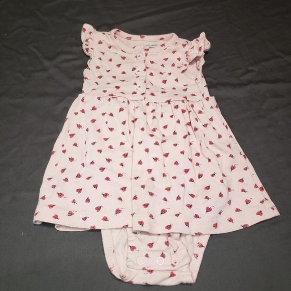 Baby Bundle Animals Ladybug Fox Floral 6-12/9m girls Old Navy/Carters 3 Piece - Picture 5 of 15